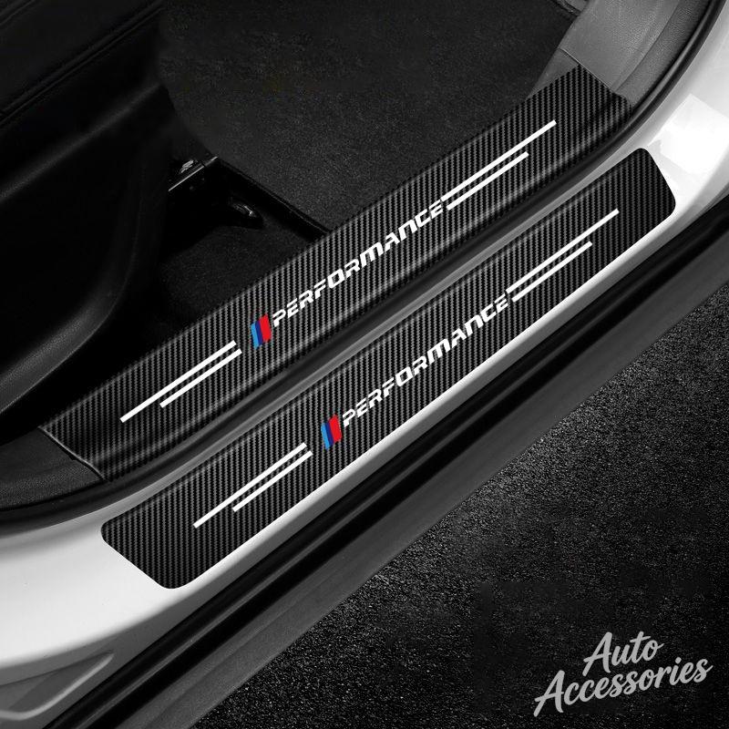 Car Sill Strip Sticker Anti-scratch Protective Decorate Accessories For BMW Performance E46 E90 E60 F10 F30 F34 E39 E36 F20 E87 FY0