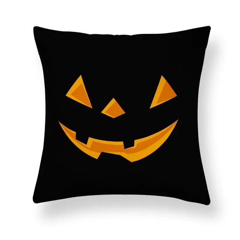 Halloween Thema Kissenbezug Auto Büro Wohnzimmer Sofa Halloween Kürbis Laterne Dekoration Kissenbezug