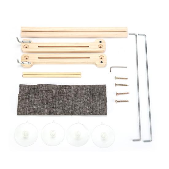 Opvouwbare Kattenhangmat met Sterk Draagvermogen Afneembare Zuignap Kattennest