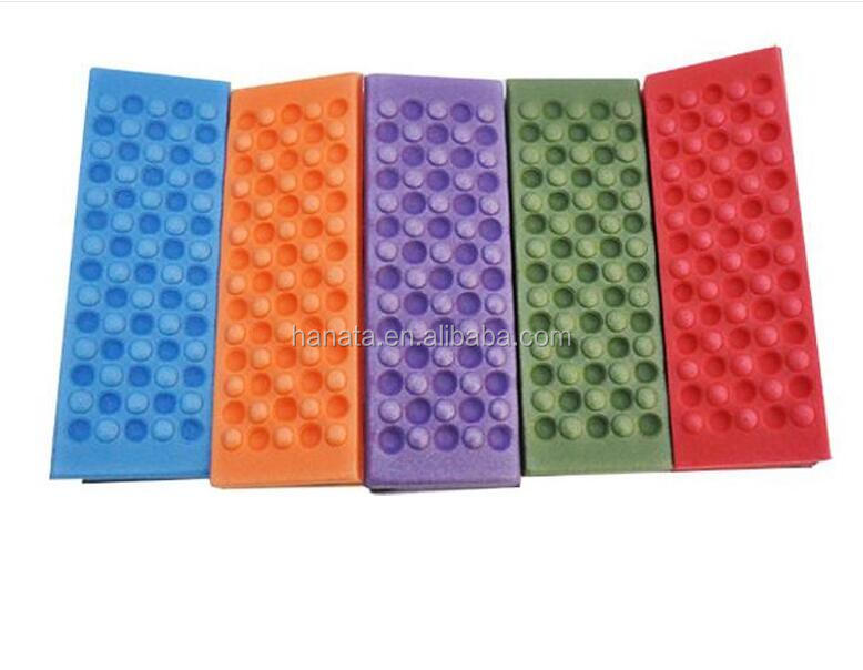 Small Outdoor Play XPE Foam Kids Camping Mat Portable Honeycomb Gel Egg Seat Cushion Eco-Friendly Office Cushions