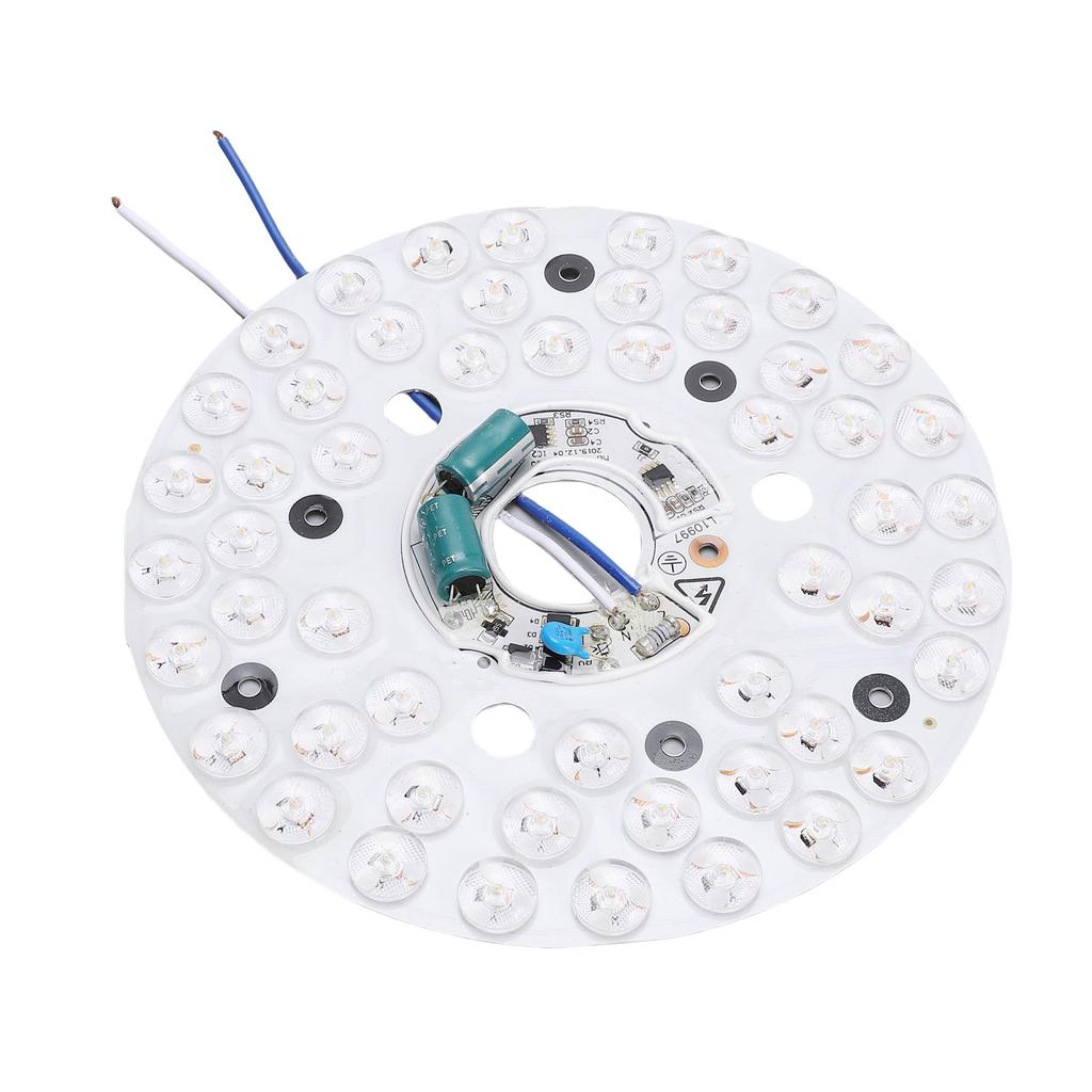 Ventilatorleuchte Ersatzpanel Hell 3 Farbtemperatur 24W Ventilatorleuchte Rundes LED-Panel für Deckenleuchte