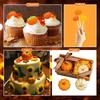 ABWR-Silicone Candle Mold Halloween Resin Mold Scented Candle Mold For Fall DIY Decoration Supplies Pumpkin