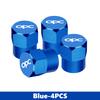 For Opel 4Pcs Car Styling Alloy Wheel Tire Valve Cap Stem Cover Protect Accessories Insignia Corsa Zafira Mokka Grandland MOVANO qgi057