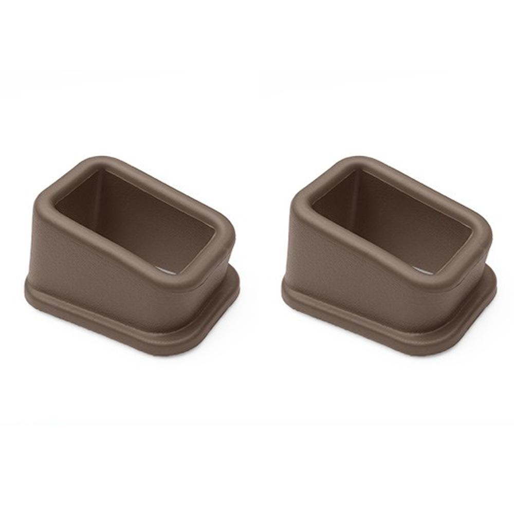 2PCS EVA Seat Belt Buckle Holder Full-Wrapped Anti-Slip Seat Belt Protection Cover Anti-Scratch Seat Belt Slot Fixer