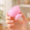 6xSilicone Cupping Set, Cellulite Massage Tool for Smoother Skin, 6.5cm Rose Vacuum Device