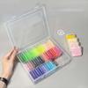5sets (30 Small Inner Boxes +1 Large Outer Box=1 set) Bead Storage Nano Bead Accessory Storage Box Diamond Bead Transparent