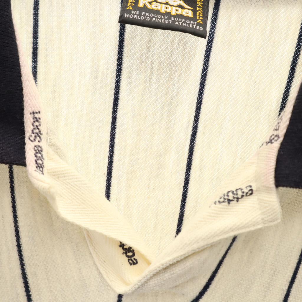 Kappa Kurzarm-Poloshirt L Elfenbein System Herren Gebraucht