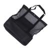 Black Mesh Beach Bag Insulated Zip Closure 2 Handles Reusable Lunch Bag for Picnic Camping