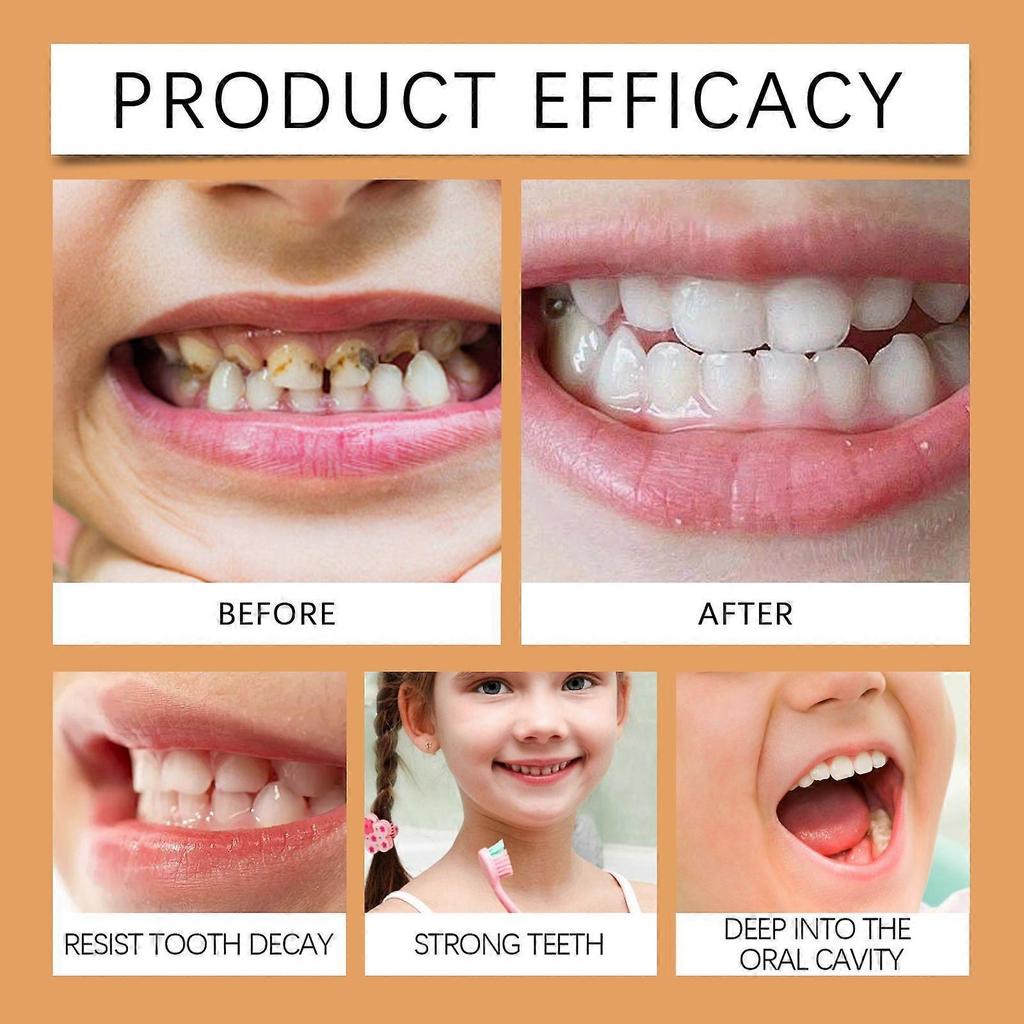 Children's Teeth Cleaning Mousse Gentle Cleans Teeth Fresh and Clean Removes