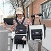 Large Capacity Korean Style Backpack for Girls - Forest Design, Perfect for Elementary and Junior High School Students