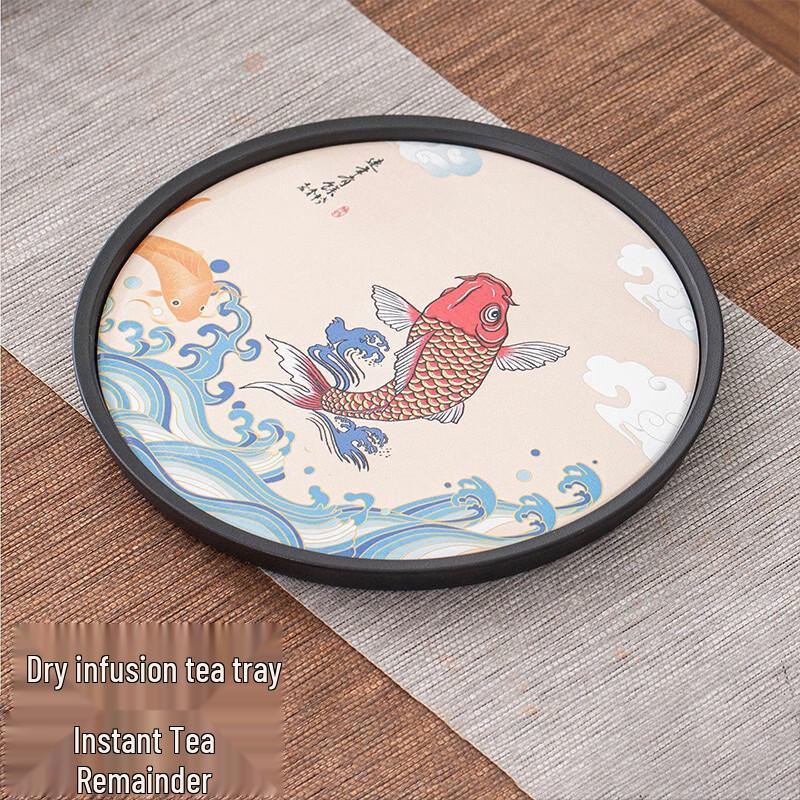Dream Garden Wave Koi Ceramic Kung Fu Tea Set