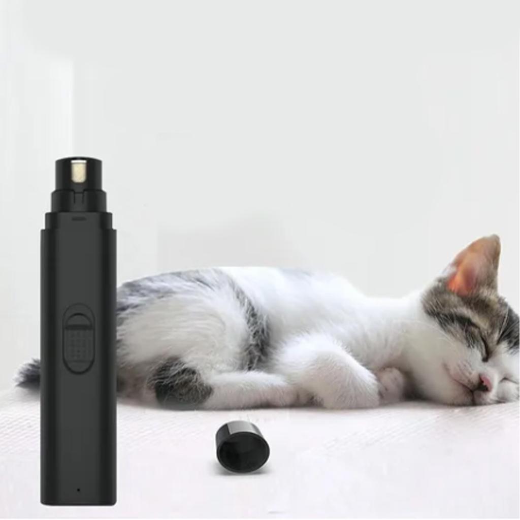 Dog Nail Grinder Ultra Low Noise Safe Efficient Rechargeable Electric Pet Nail Trimmer Nail