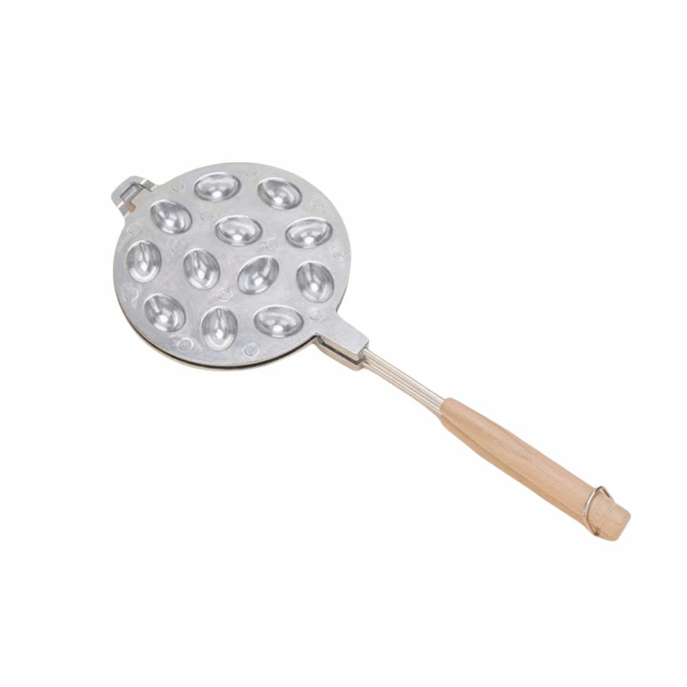 Oboustranná forma na ořechové sušenky 7/12/16 otvorů Stroj na ořechové sušenky Forma na vaječné tartaletky Plynový elektrický sporák