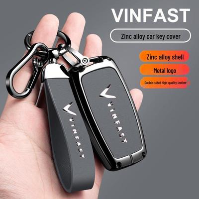 "Compatible Metal Key Shell for Vinfast Zhonghua V5 Junjie H530 - Anti-lost Chinese Key Cover".