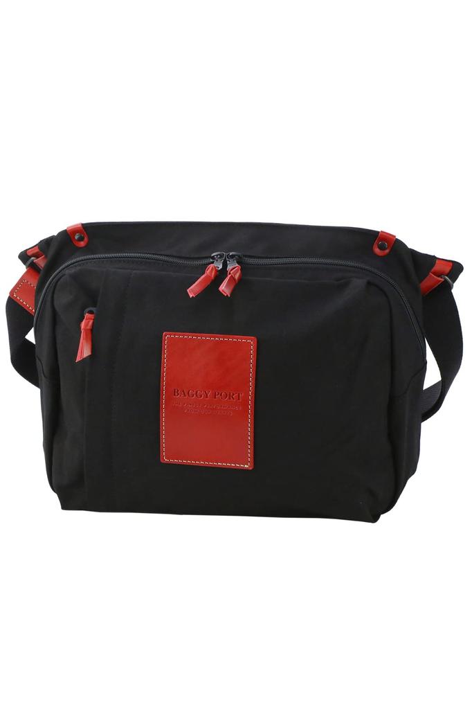 Messenger Bag 10 High Density Canvas Red [Baggy Port] No. Men's BP-YNM416-RD