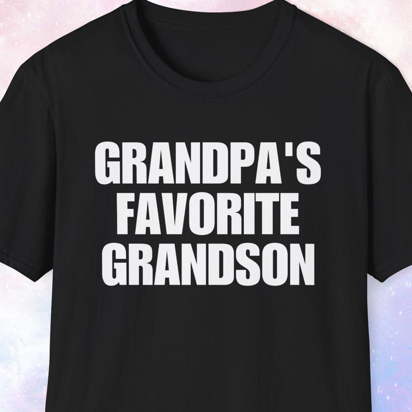 Grandpa s Favorite Grandson Shirt, Grandpa s Favorite Shirt, Grandpa s Favorite Grandchild Shirt, Gag Gift, Joke Gift, Prank Shirt XL