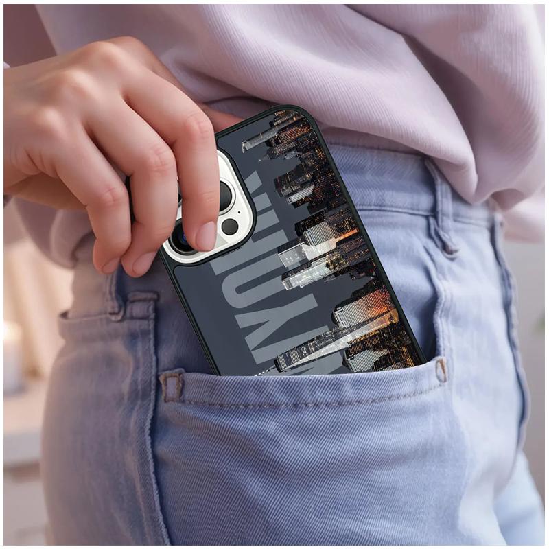 New York City Phone Case For iPhone 17 Air 15 16e 14 13 Pro Max Coque 12 11 Pro Max PLUS cover