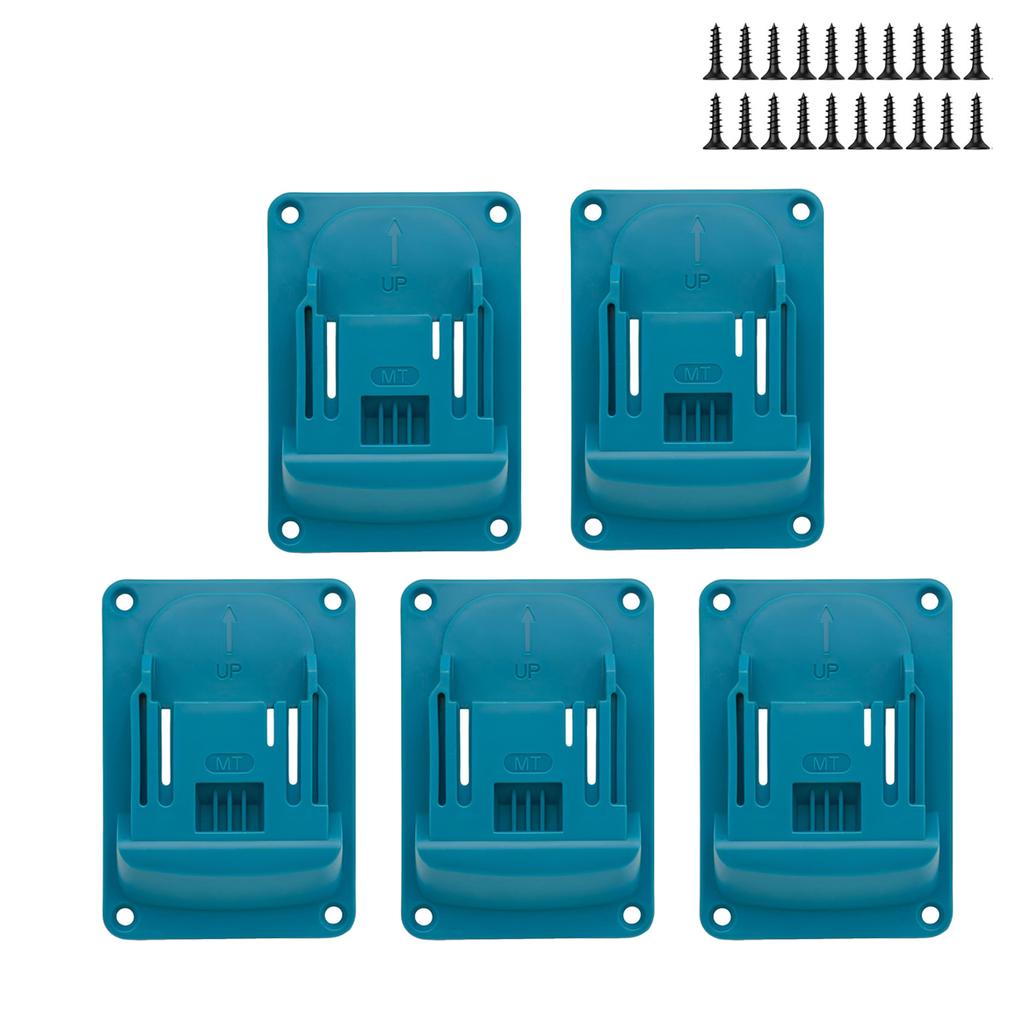 1/1/11PCS Tool Drill Mount Holder Compatible for Makita 18V Li-ion Drills, Heavy Duty ABS Tools Wall Dock Hanger for Workshop