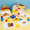 Children's Educational Logic Puzzle: Mirror Game for Early Learning