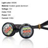 2Pcs Motorcycle Signal Light 23mm Eagle Eye RGB Turn Signal Daytime Running Lamp Fog Lamp Angel Light Accessories