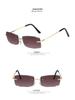 Kedun Frameless Sunglasses: Stylish 2021 Trend, Euro-American Fashion for Women