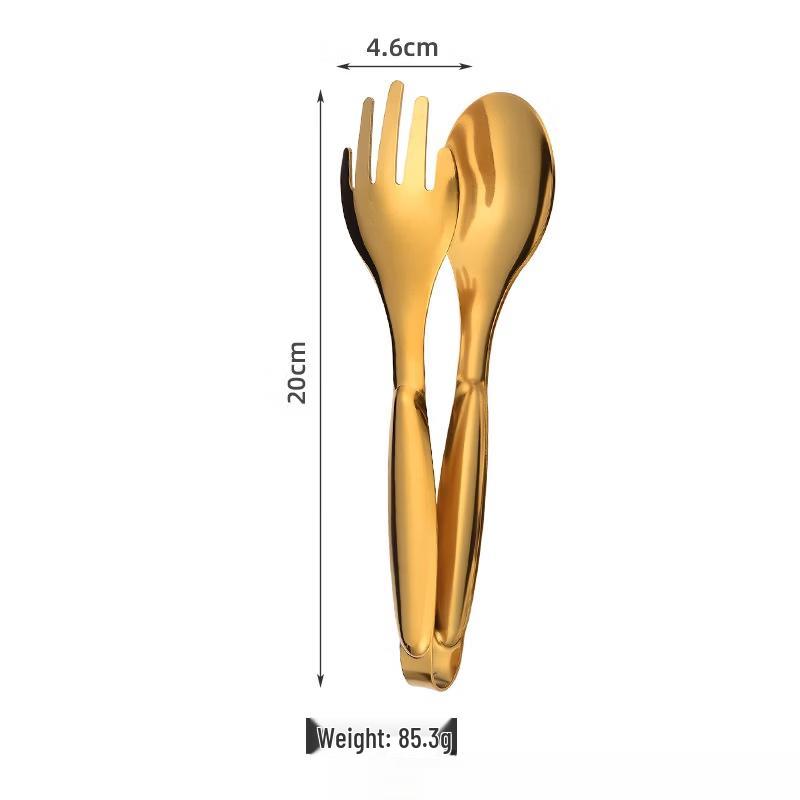 

Набор для подачи салатов и десертов Ruhan с золотым покрытием