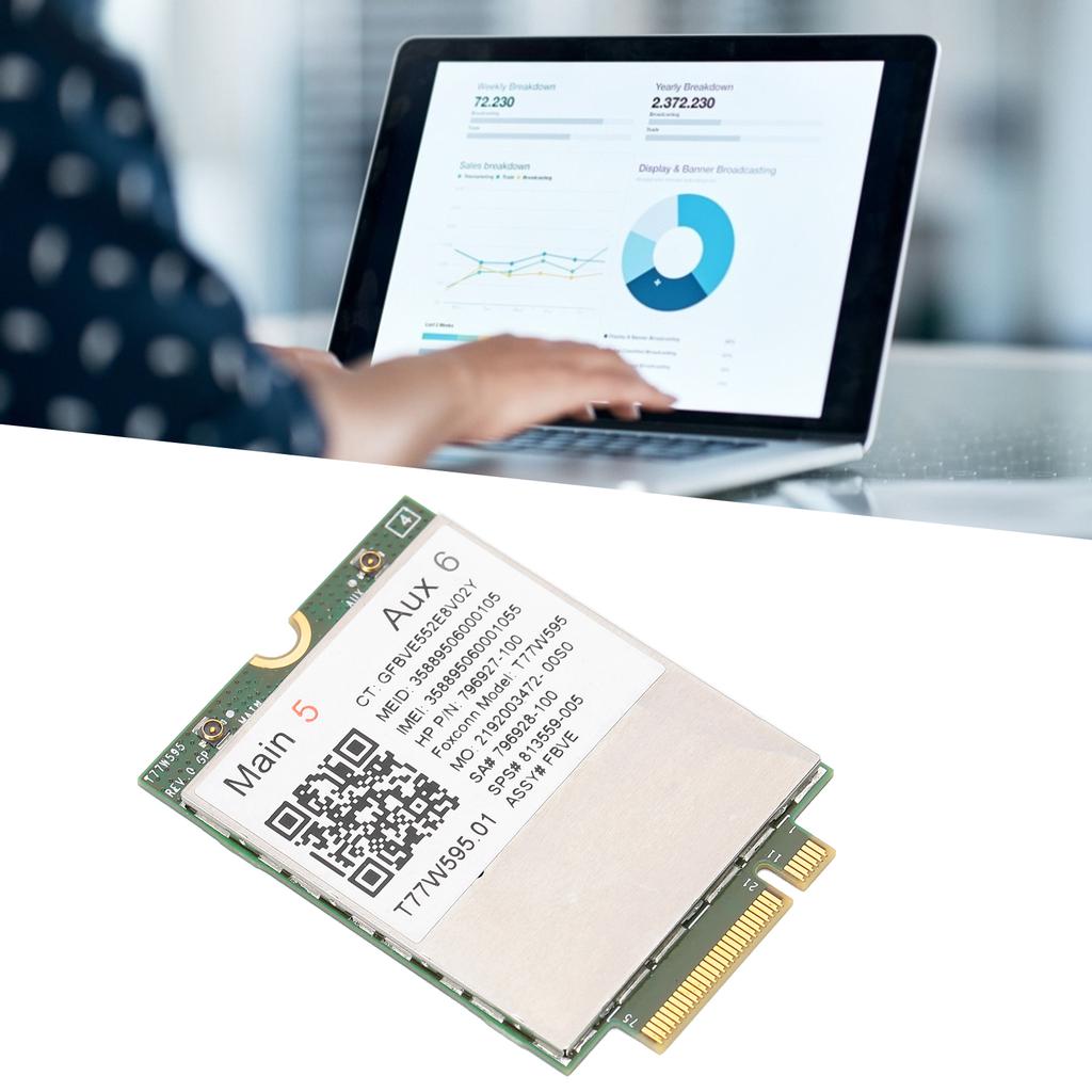 Modulator Demodulator for HP LT 4120 Snapdragon X5 4G LTE WWAN M.2 Modem Module WIFI Network Card
