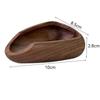 Wooden Coffee Bean Bowl Solid Wood Coffee Bean Measuring Container Espresso Dosing Cup Tea Leaf Display Tray Coffee Accessories