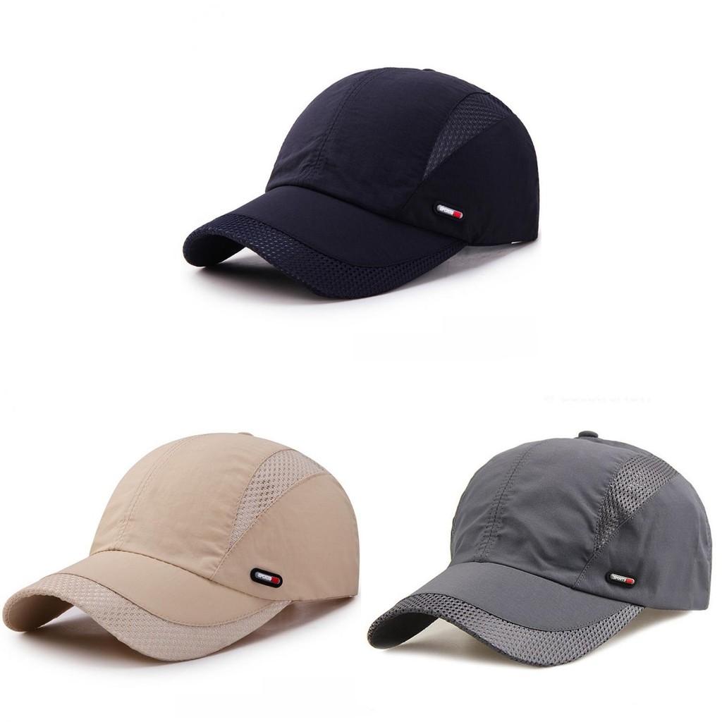 Modern Summer Baseball Cap With Breathable Polyester For Mens Outdoor Sun Protection