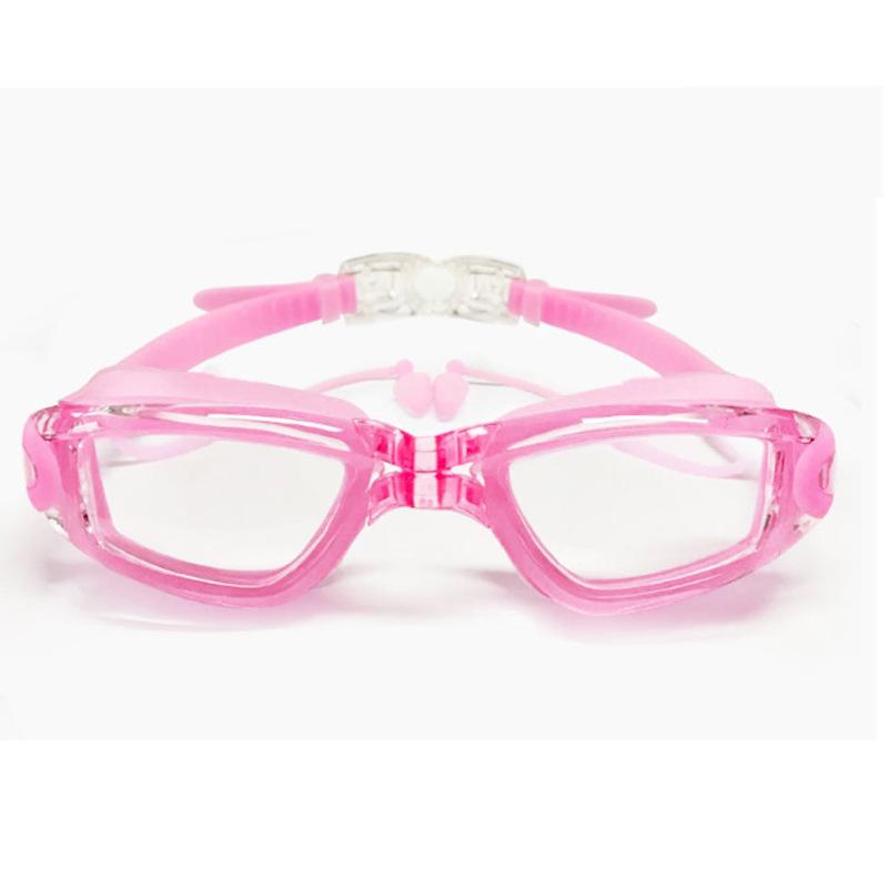 Anti-Fog Myopia Swimming Goggles - HD, Waterproof, Silicone, Electroplated Finish