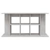 VidaXL Aquarium Stand Sonoma Grey 120x40x60cm Engineered Wood 833597