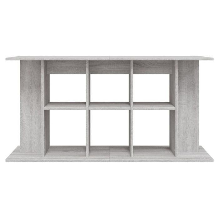 VidaXL Aquarium Stand Sonoma Grey 120x40x60cm Engineered Wood 833597