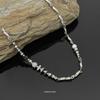 Men's Hip-Hop Stainless Steel Clavicle Necklace - Non-Fading, High-End Design