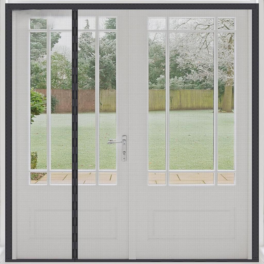 B69C-Ters Çevrilebilir Sol Sağ Taraftan Açılan Geniş Manyetik Sineklik Kapısı 72 X 80'e Kadar Olan Kapılara Uyar Ağır Hizmet Tipi Poliamid Fiber Ağ