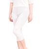 [SOUBIEN] (Soubien) Women's Washable Japanese-style Underpants, Warm Winter Wear, Heat+Fit, White, Three-Quarter Length, Stretch, Thermal, Toray