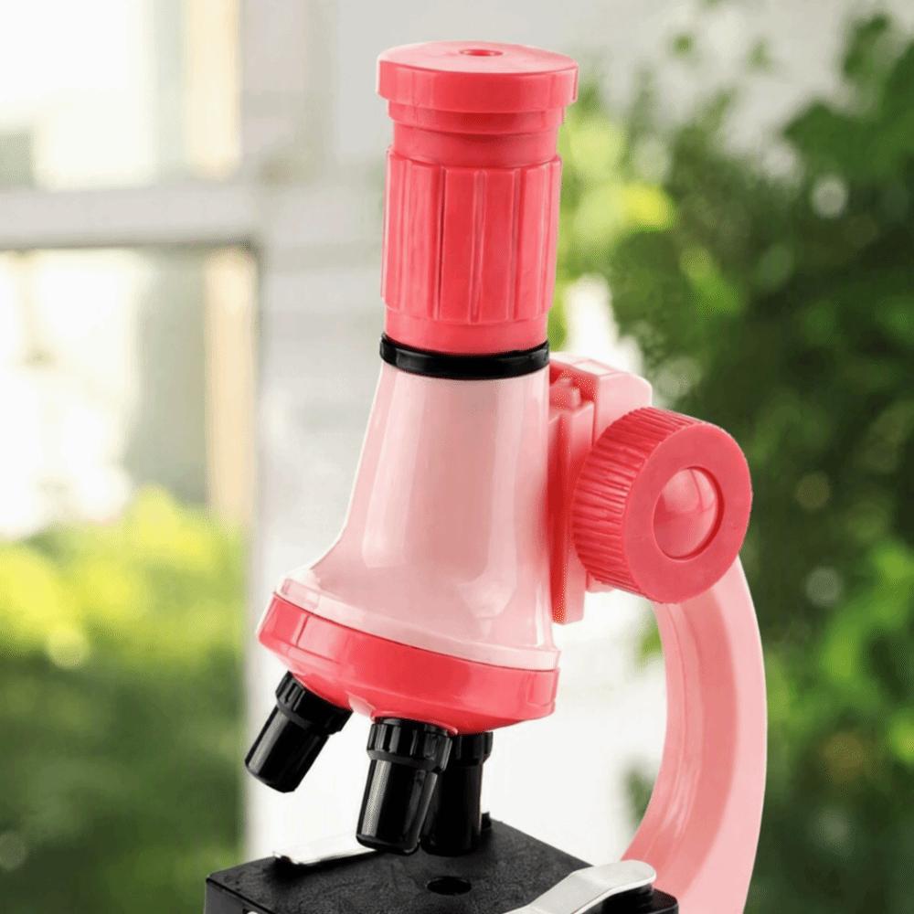 LED Light Children's Science Microscope Toy HD Screen Science Experiment Tool Primary School