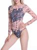 Russian Women's Mesh Sun Protection Swimsuit