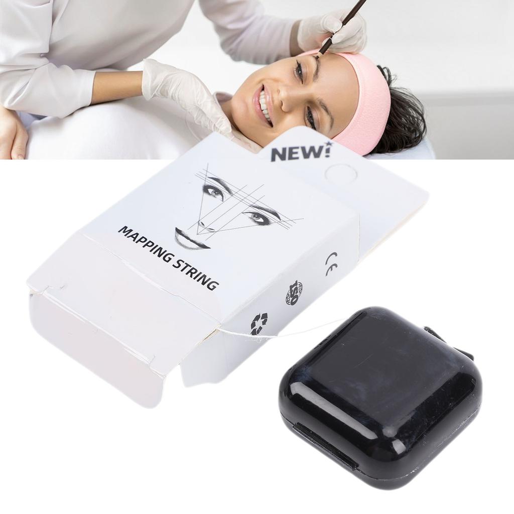 Eyebrow Mapping String Pre Inked Microblading Msuring Thrd for Symmetrical Accurate Marking