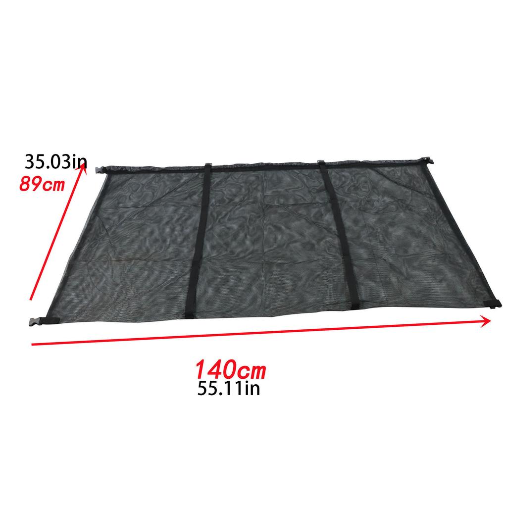 Large Capacity Heavy Duty Pool Storage Bag Adjustable Mounting Net For Pool Inflatables Balls Beach Toys Outdoor Mesh Organizer