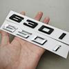 NEW 3D ABS Car Letters Logo 630i 640i 650i Sticekr Rear Trunk Badge Emblem Decal For BMW 630i 640i 650i F12 F13 F06 Tail Marking