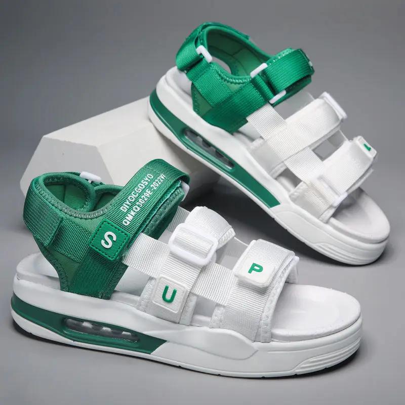 Fashion Height Men's Sandal Non-slip Breathable with Platform Luxury 2025 Clearance Sale Open Toe In Welcome Deal On Offer Pvc Male Shoe