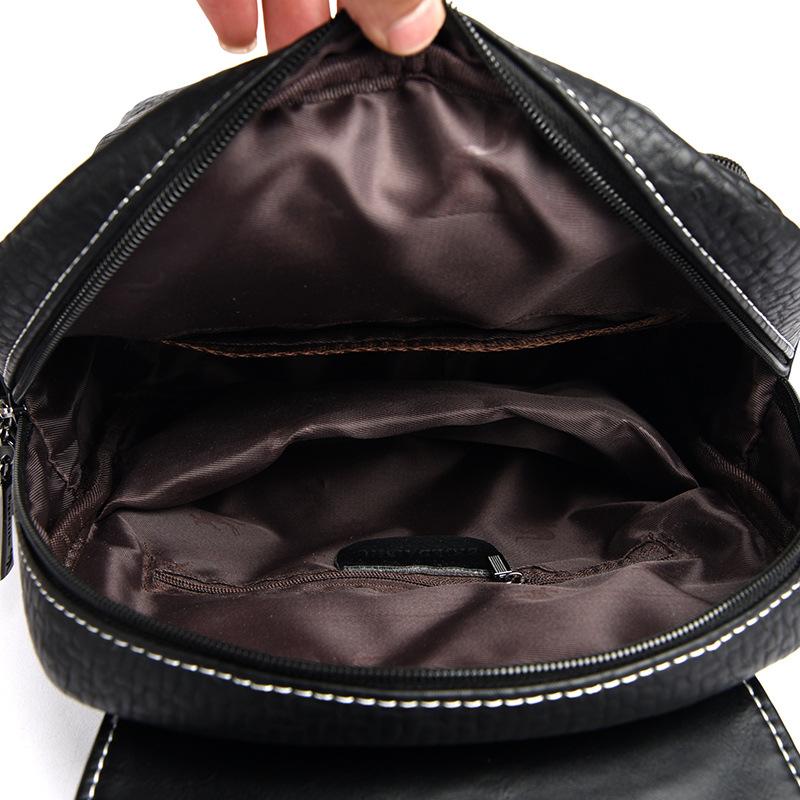 Women's New Korean Style Fashion Anti-theft Travel Backpack High-end Feeling One Bag Multi-purpose Lightweight School Bag