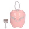 Baby Food Containers Large Pink Safe PP Material Sufficient Capacity Compact Portable Cute Style Powder Dispenser