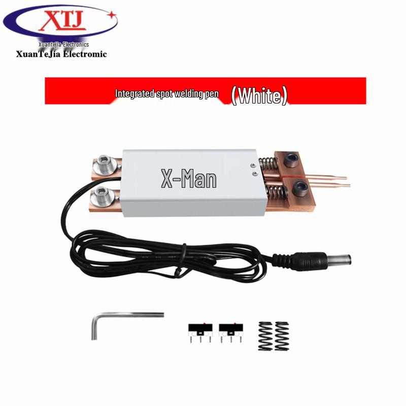 Automatic DIY Spot Welder Handheld Pen - Available in Black, White, Cyan, Blue