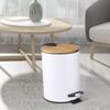 Stylish Bathroom Trash Can - Elegant Cosmetic Soft Seal And Intelligent Opening Elegantly Designed Pedals Garbage Bin