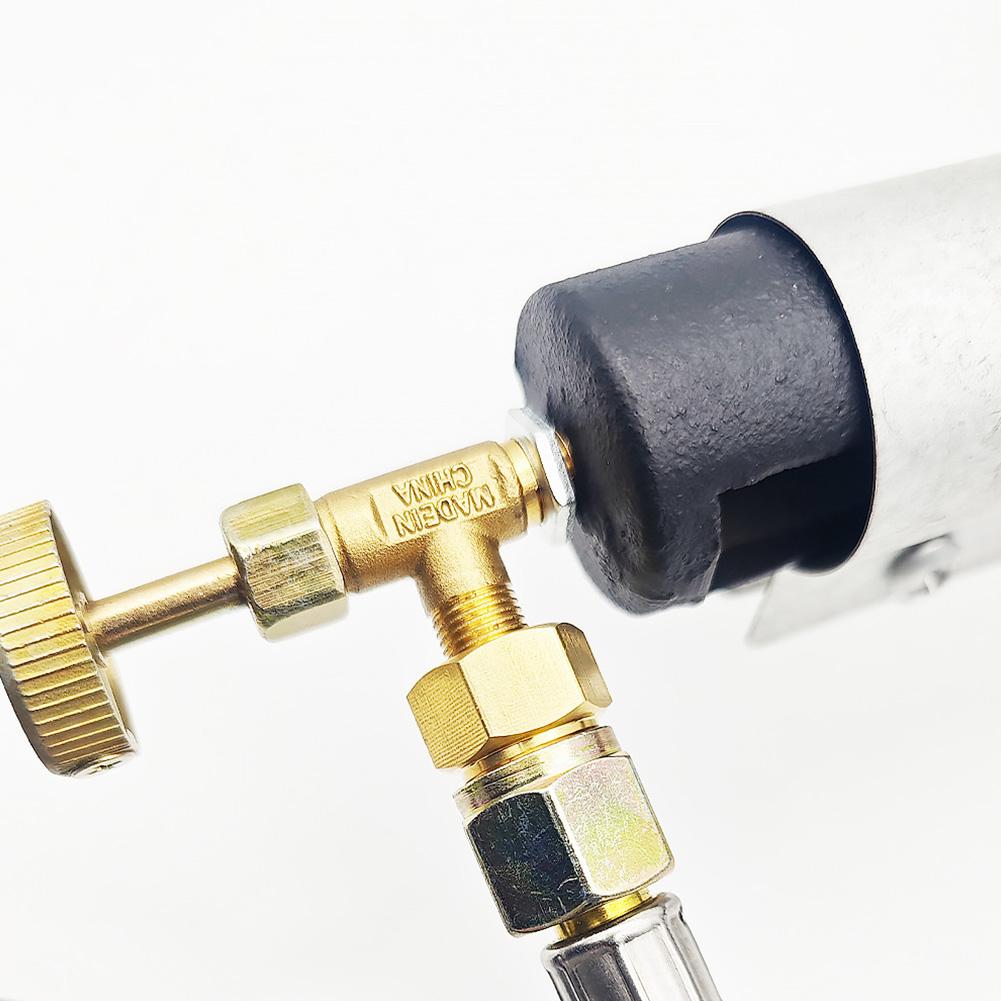 1.5FT Propane Regulator and Hose 0-20 PSI Adjustable Propane Tank Cylinder Propane Gas Regulator for Burner Turkey Fryer Smoker