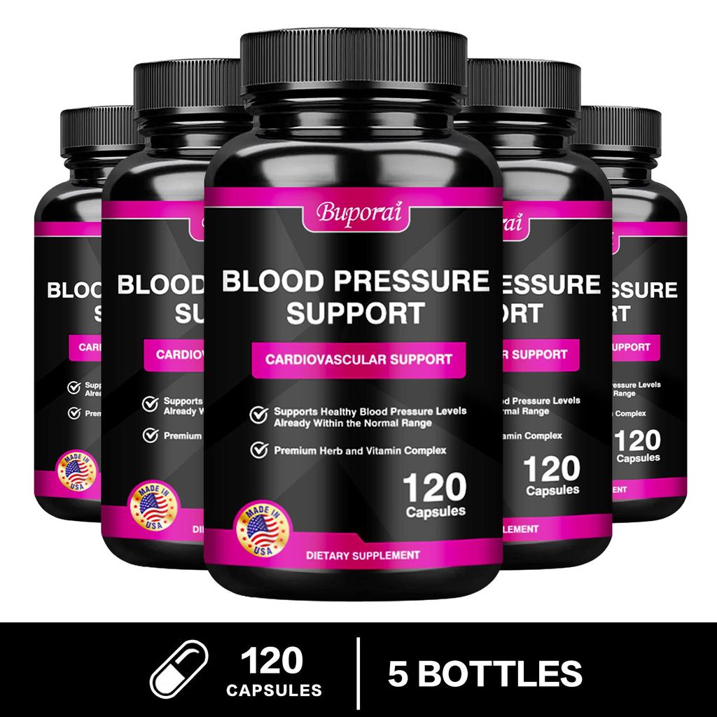 Buporai Niacin Blend Capsules - Blood Pressure Health