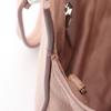 Used Miu Miu MADRAS Handbag leather Pink Used Women