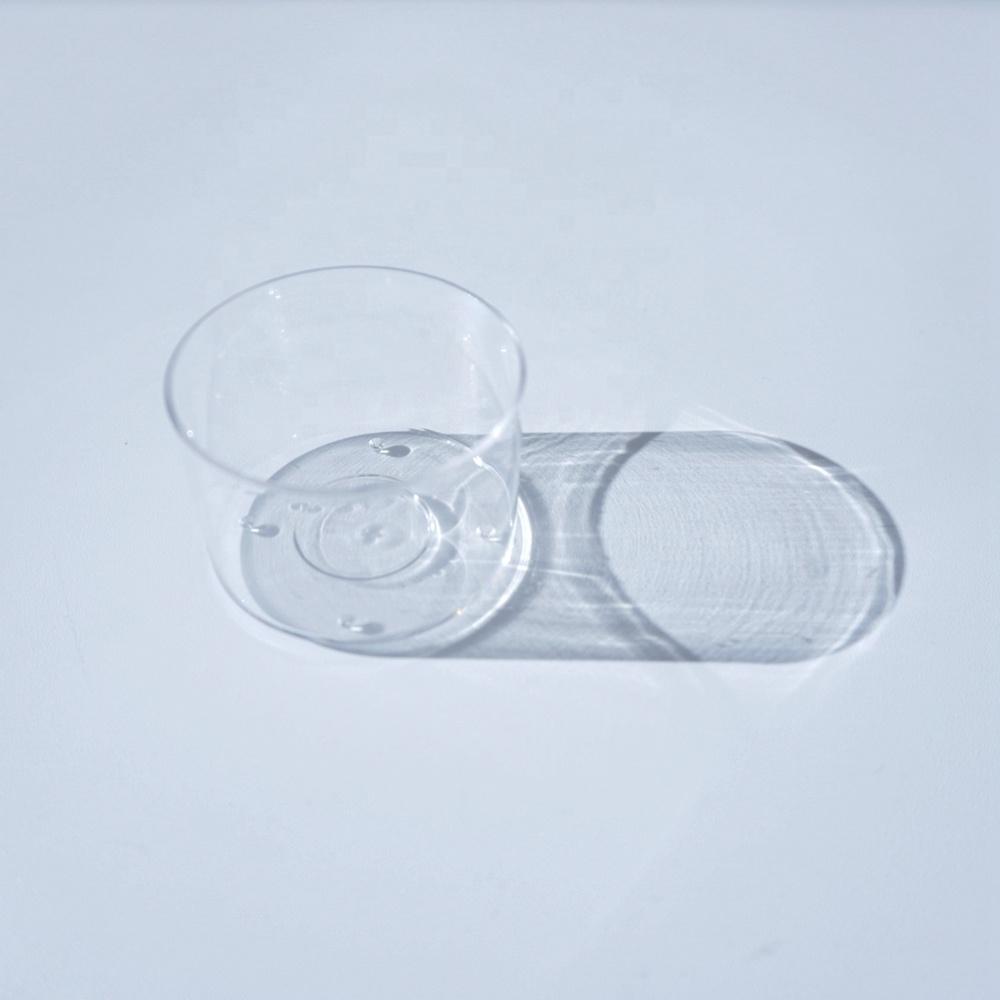 Clear Polycarbonate Candle Container Candle Holders for DIY Candle Making 20PCS with Wicks белый