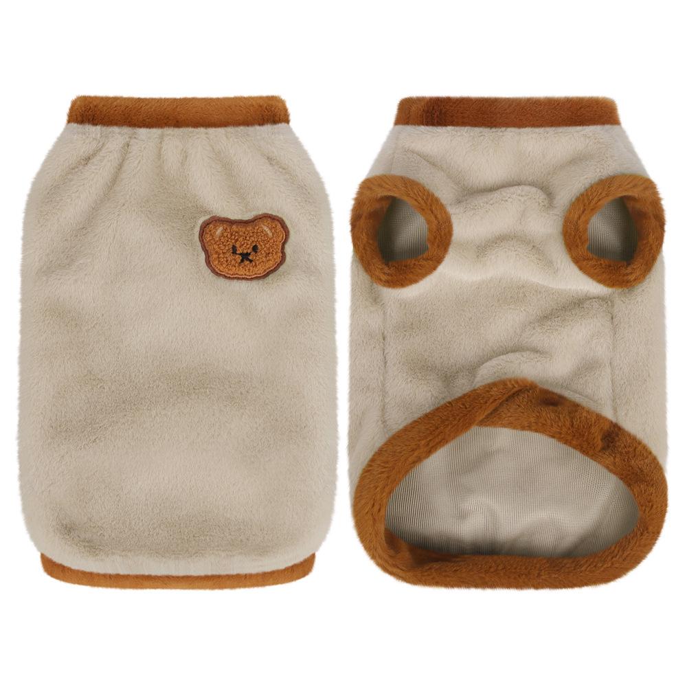 Cozy Cloud Velvet Cat Apparel: Thickened, Soft, and Warm for Autumn and Winter